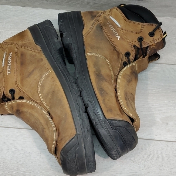 Terra Mens Work Safty Welding Boots shoes sz 12 main image 4